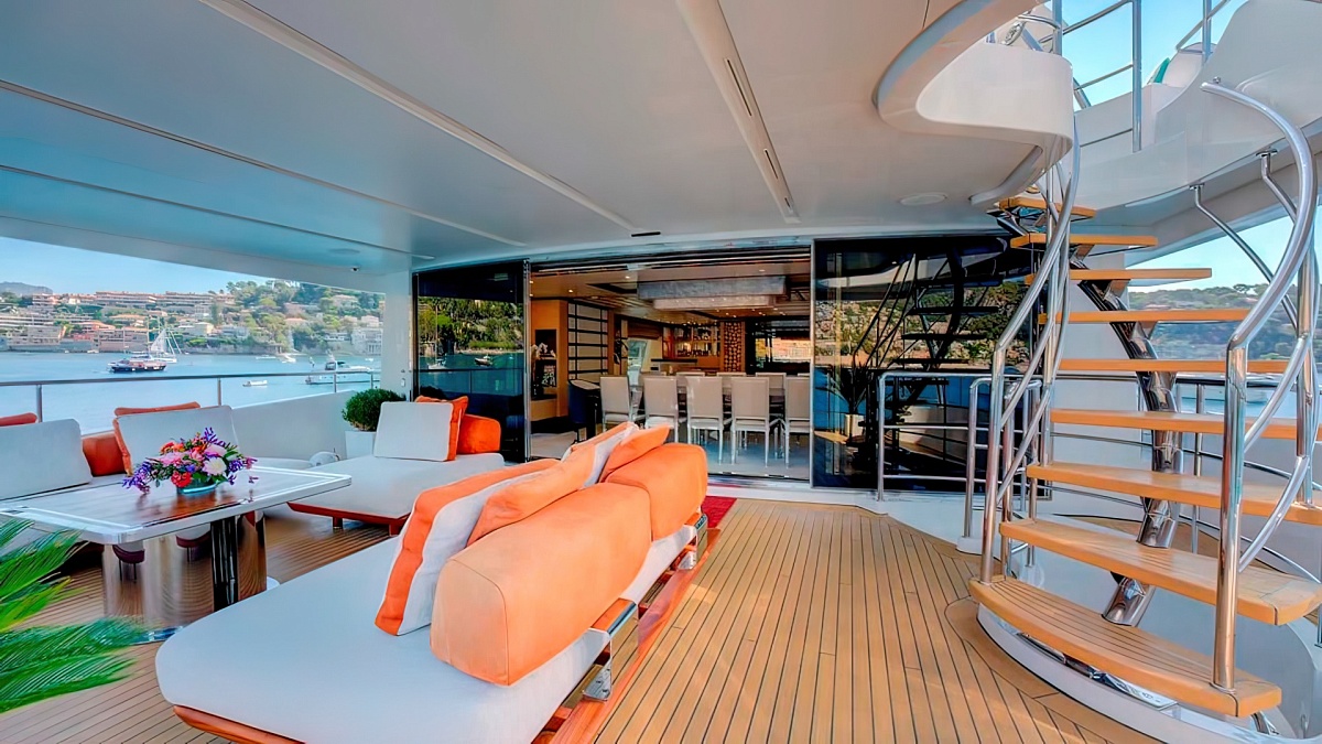 Аренда мега яхты Benetti Crystal 140 - Nela во Франции